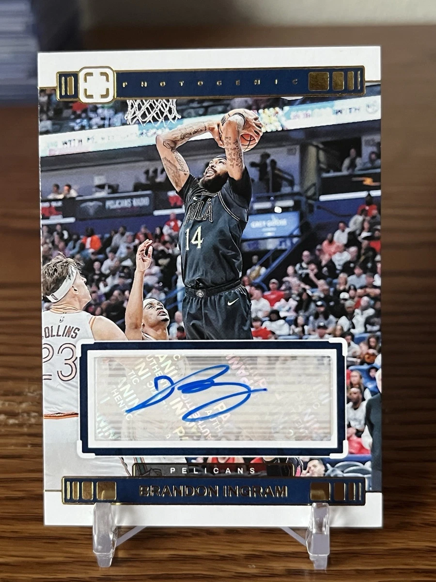 Panini Brandon Ingram Basketball Autographed Sports Trading Cards