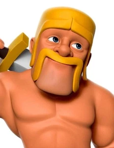 MINIX COLLECTIBLES CLASH ROYALE  - BARBARIAN 107 - 12 cm VINYL FIGURE NEW! - Imagen 1 de 3