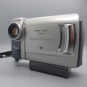 Sharp VL-NZ80H Handheld MiniDV Camcorder Silver Tested - Picture 1 of 9