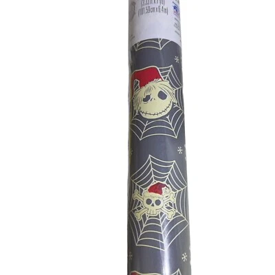 Disney The Nightmare Before Christmas Wrapping Holiday Gift Paper 70sq ft 1 Roll - Image 1 of 4