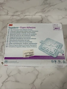 3M TEGADERM FOAM ADHESIVE 90619 5 5/8" X 5 5/8" DRESSING (10 dressings) - Picture 1 of 2