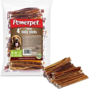 All Natural Bully Steer Sticks 4 inch FDA & USDA APPROVED-BRC CERTIFIED - Picture 1 of 16