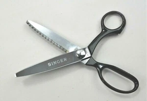 Tijeras rosadas vintage años 80 SINGER 7-1/2" modelo C 807 - Imagen 1 de 5