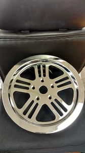 "Piñón polea cinturón Harley cromado estilo 53 WCC Jesse James 65 dientes 1,5" - Imagen 1 de 2