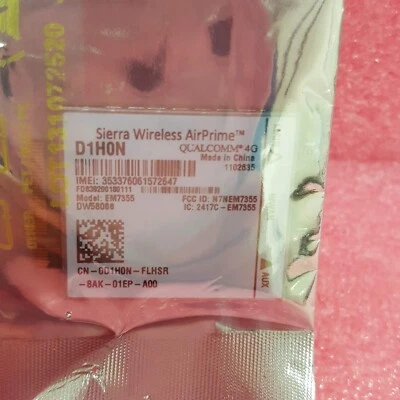Dell Sierra Wireless Airprime DW5808e Qualcomm 4G EM7355 Card D1H0N 0D1H0N - Image 1 of 3