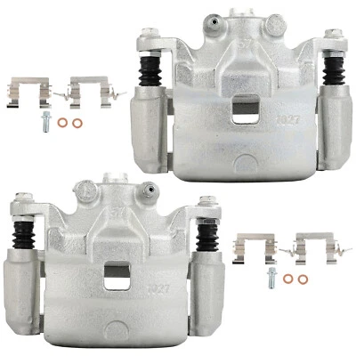 前部适用于 2011 - 2017 年日产 Juke 制动卡钳全新 2 件 19B6640 19B6641 — 第 1/4 张图片