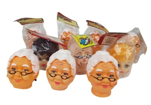 Mixed Lot Of 10 Vintage Doll Heads ~ Fibre Craft ~ Darcie ~ Craft Parts/Pieces - Picture 1 of 15