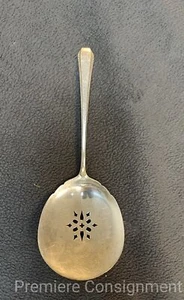 Towle Sterling Silver "Cascade" Pat. 1933 Pierced Serving Spoon Tomato Server  - Picture 1 of 11