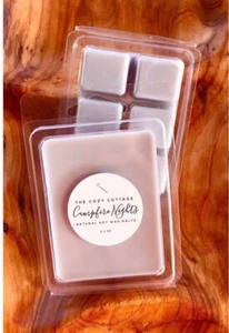 CAMPFIRE MARSHMALLOW fireside-All Natural Soy Wax Melts for warmer-candles/tarts - Picture 1 of 4
