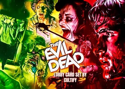 The Evil Dead 1981 Lobby Card Set Of 20 5x7 - Image 1 of 4