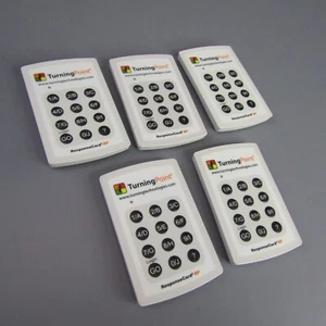 Wendepunkt Antwortkarte RF Menge 5 Klassenzimmer Clickers Technologien RCRF-01 - Bild 1 von 5