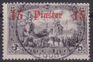 === Dt. Auslandspostamt TÜRKEI Mi. 34b gest., Kat. 70€  === - Imagen 1 de 1