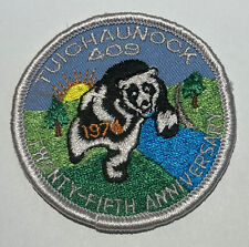 OA Lodge 409 Tuighaunock 25th Anniversary Patch Boy Scout  RC3