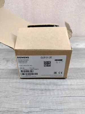 NEW SIEMENS GLB131.2E ELECTRIC DAMPER ACTUATOR 24VAC - Image 1 of 2