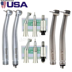 Dental High Low Speed Handstück 2/4H / E-Generator LED Glasfaser Turbina YX - Bild 1 von 30