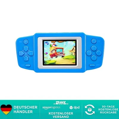 Handheld Spiele Konsole Retro 218 Spiele LCD Bildschirm Blau - Bild 1 von 2