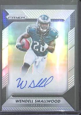 2016 Panini Prizm Silver Prizm Rookie Autograph #RA-WSM Wendell Smallwood  - Image 1 of 2