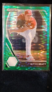 Selecciones del draft Panini Prizm 2021 Green Pulsar Prizm - #PDP134 Mitch Bratt (RC) - Imagen 1 de 2