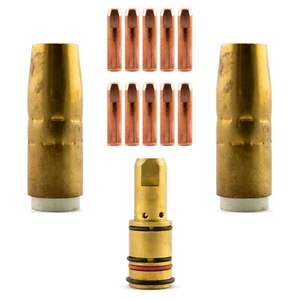 Bernard MIG 400A 13 Piece Value Kit Combo 0.8mm Contact Tips 4435 4492 7488 WIA - Bild 1 von 7