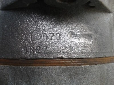 Pontiac GTO Firebird Delco Remy 1969 alternador, #1100700 55 amperios fecha 9B22 Foto 1 de 4