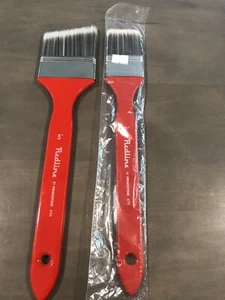 redline art brushes 3"-2" one flat and one angular made in Germany - Picture 1 of 2