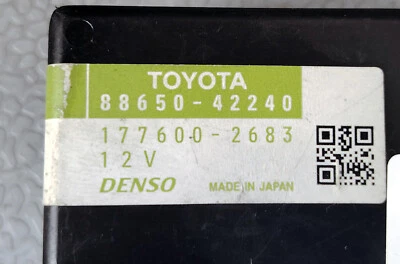 Toyota RAV4 2006 2009 amplificador de CA módulo de control de clima 8865042240 Foto 1 de 4