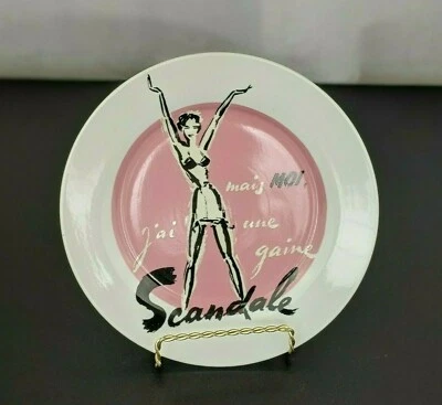 Plato Rosanna Le Las Scandale Plato Rosa Cocina Decoración Silueta Elegante Foto 1 de 4