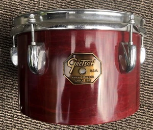 Gretsch USA 10” Concert Tom Drum Drop G Badge Jasper Shell Era Rosewood Finish - Picture 1 of 8