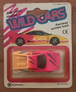 ZYLMEX / ZEE TOYS VINTAGE AÑOS 80 - Wild Cars die fund metal vehículo coche - Imagen 1 de 2