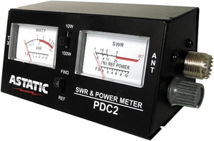 Astatic (302-PDC2) Swr/Rf/Field Strength Test Meter,Black - Picture 1 of 12