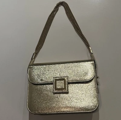 Vintage Meyer’s Made In USA Gold Special Occasion Purse. Evening Purse Gold - Image 1 of 4