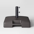 Fillable Outdoor Patio Market Umbrella Bases Black - Room Essentials