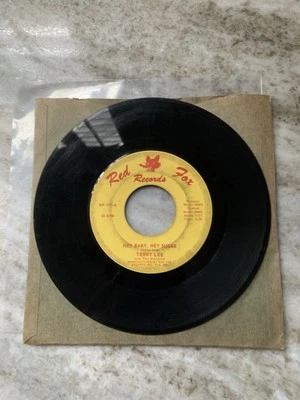 1965 TERRY LEE w/ REVELERS - HEY BABY, HEY SUGAR - 45 RPM PITTSBURGH GARAGE ROCK - Image 1 of 3