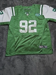Camiseta de fútbol americano New York Jets #92 Leonard Williams para hombre talla 56 en el campo Nike - Imagen 1 de 17