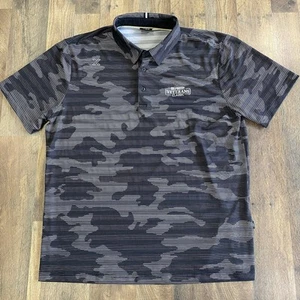 JDX Gray Camo Veterans Classic Polo Golf Shirt Size L Golf Buddy Military - Bild 1 von 10