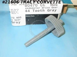 1968-1981 Corvette NOS 9780470 Speedometer Drive Gear Auto 44 Tooth Gray - Bild 1 von 2