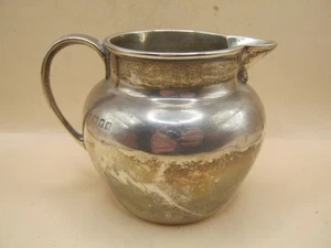 Antique London Hallmarked Sterling Silver Milk Jug - 123gms - Picture 1 of 6