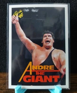 1990 Classic Games Inc. WWF Wrestling Card #10 Andre il Gigante - Foto 1 di 2