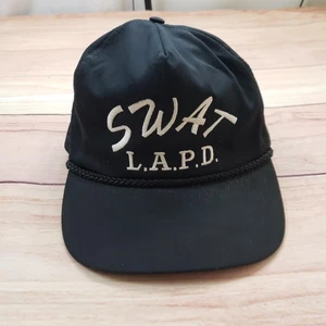 SWAT LAPD Mütze Kappe Riemen hinten One Size schwarz Otto Polizei Herren Tactical Cap - Bild 1 von 10