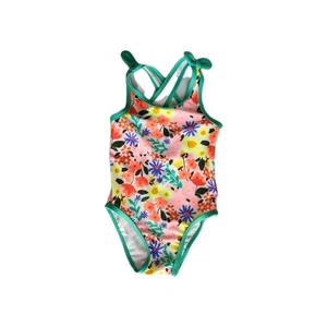 Traje de baño Cat & Jack bebé niña ligero floral UPF 50+ talla: 12 meses - Imagen 1 de 3