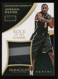 2014-15 Adreian Payne Panini Immaculate Collection Sole Of The Game Rc #07/40