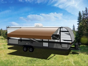 Velarium Awning Patio Awning; Electric; 18 Foot Length x 8 Foot Extension - Picture 1 of 2