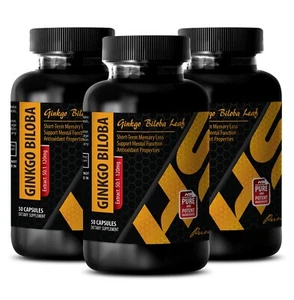Retinal wellness - GINKGO BILOBA - Cellular balance 3 Bottles 180 Capsules - Picture 1 of 8