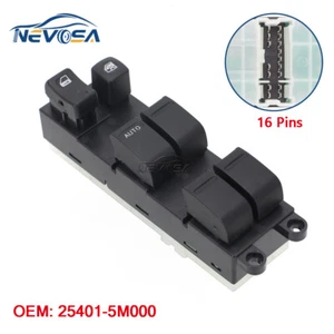 LHD Master Power Window Control Switch for Nissan Sentra 2000-2006 25401-5M000 - Picture 1 of 6