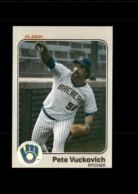 1983 Fleer - Pete Vuckovich #49 - Image 1 of 2