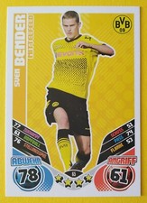 TOPPS Sven Bender Borussia Dortmund Bundesliga 2011/12 Match Attax Trading Card