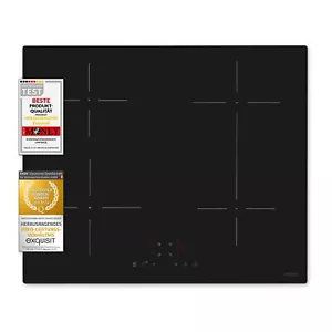 Exquisit Kochfeld EKI 600-SF-B-380 | Induktion | Touch | Timer | 4 Kochzonen - Bild 1 von 9