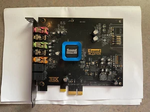 Creative Sound Blaster SB1350 Recon3D THX PCIE Sound Card Free Shipping - Afbeelding 1 van 3