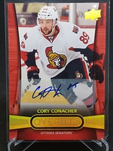 2013-14 Upper Deck Overtime Autographs #10 Cory Conacher