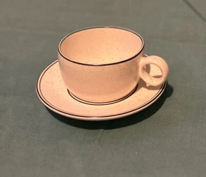 Gustavsberg Stengods ~ Birka ~ Tasse & Untertasse ~ Schweden ~ selten HTF - Bild 1 von 3